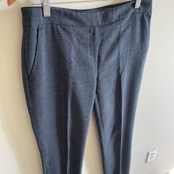 Size 6 Jones New York Grey Plaid Pants - Picture 10 of 17